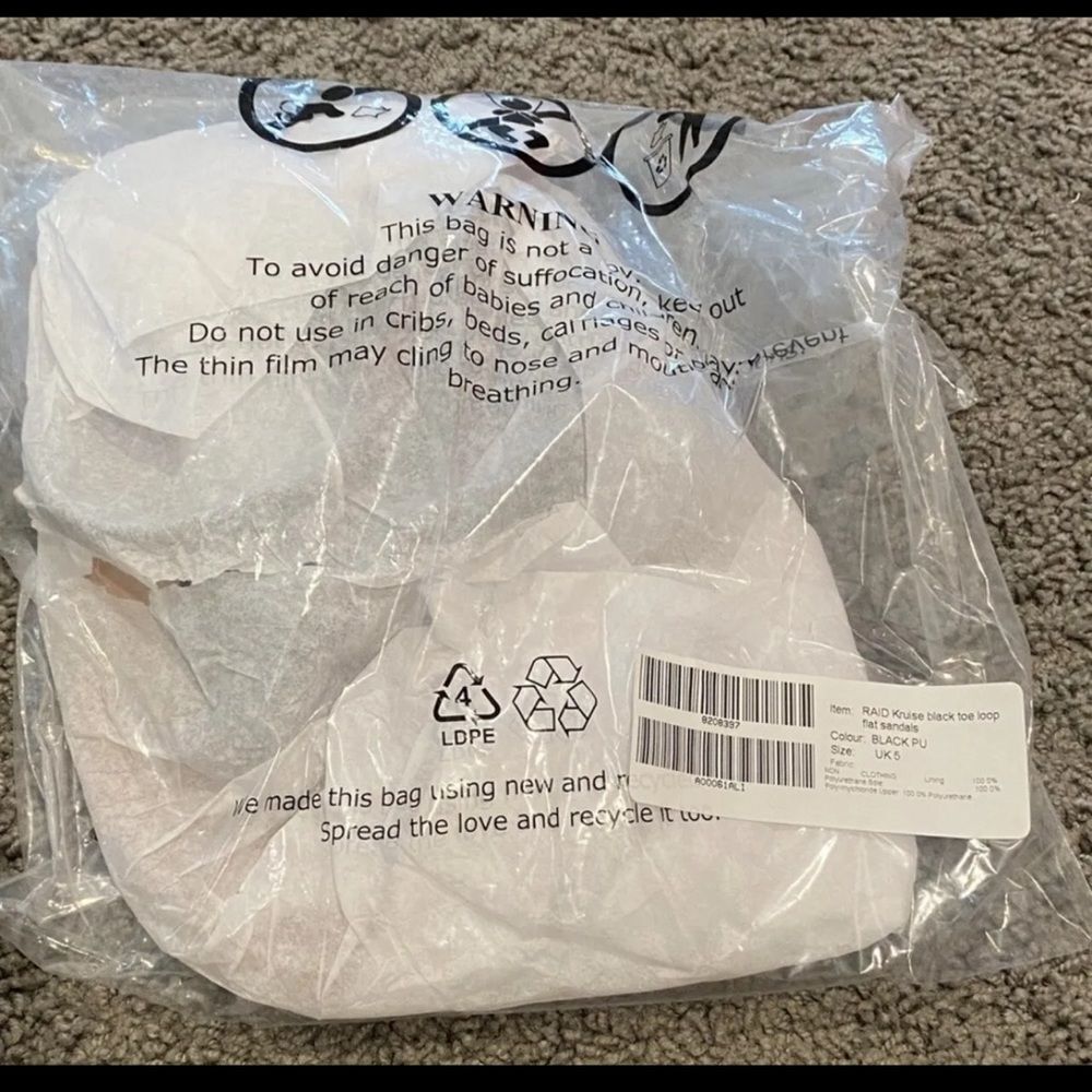 ASOS raid gladiator sandals NIB - Picture 2 of 3